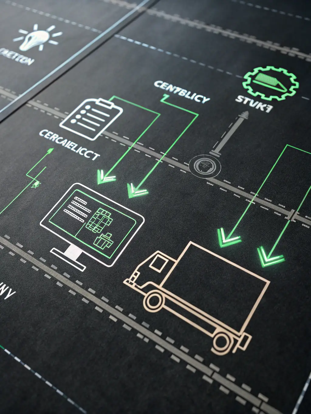 A detailed flowchart illustrating the step-by-step process of vehicle import/export, from initial consultation to final delivery, showcasing MotorSphere's transparent process.